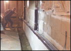 French drain picture tour
