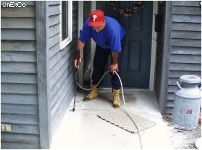 Treat all drilled holes