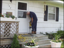 Front stoop